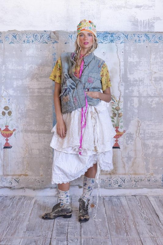 SURF FEST VEST WASHED INDIGO