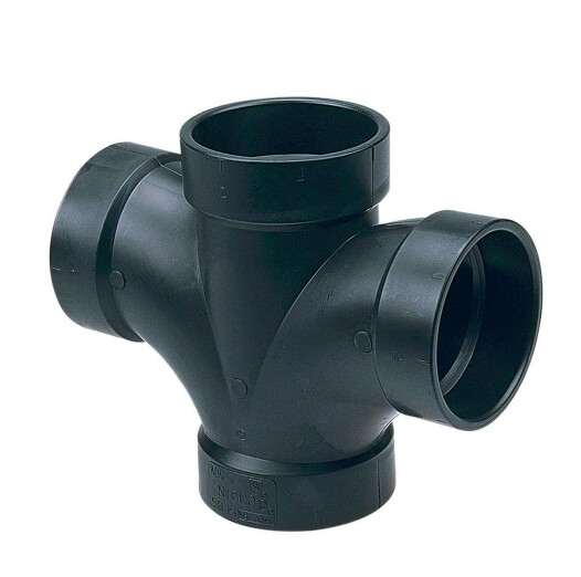 ABS 1½&quot;  Double Sanitary Tee