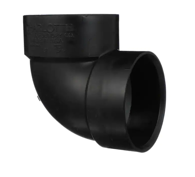 ABS 2&quot; VENT ELBOW