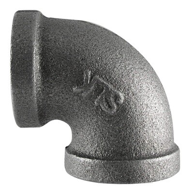 ELBOW 90DEG BLACK MALLEABLE