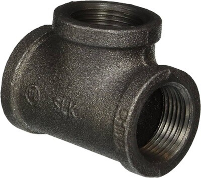 TEE BLACK MALLEABLE