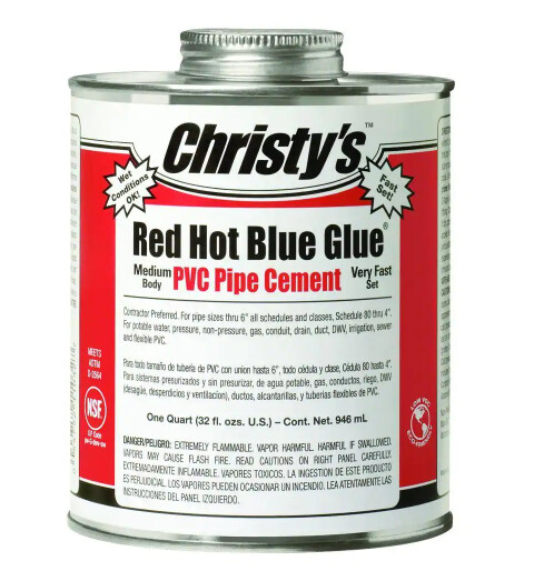 32OZ. PVC PIPE CEMENT