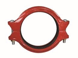 3&quot; Standard Coupling Painted with Gasket and plate tracks bolts &amp; nuts