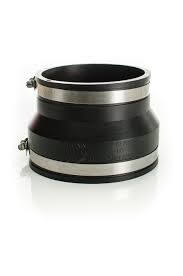#56244 4&quot;CLAY TO 4&quot; CI/PL FLEX-CPLG