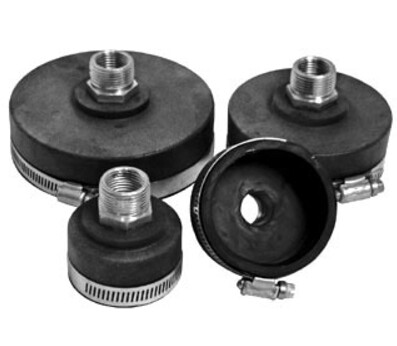 #4859 3&quot; Fill-Test-Drain Cap W/3/4&quot; x  1/2&quot; IPS NIPPLE