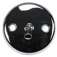 TRIP LEVER OVERFLOW PLATE &amp; STOPPER ASSEMBLY