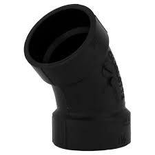 3&quot; ABS DWV HxH 45 ELBOW