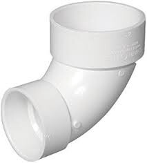PVC DWV 4x3 90 DEG CST ELBOW