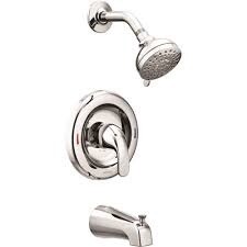 Adler Single Handle 4-Spray Tub and Shower Faucet 1.8 GPM in Chrome
