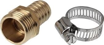 BHR-34M 3/4&quot; BRASS MALE HOSE REPAIR FITTING