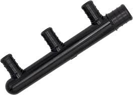 F2159 PEX MAN 3/4&quot;X1/2&quot;X(3P)XCLOSED
