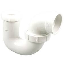 PVC DWV 1-1/2 P-TRAP W/UNION