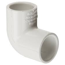 PVC 90DEG ELBOW SLIP SCH40