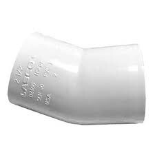 85583 PVC DWV 1-1/2 22-1/2DEG ST ELBOW