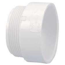 PVC DWV 3 MALE ADAPTER