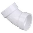 PVC DWV 3 45DEG ELBOW