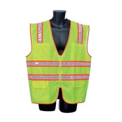 GLO-LIME GREEN SAFETY VEST