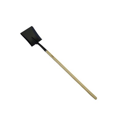 WOOD 48&quot; LONG HANDLE SHOVEL &quot;SQUARE&quot;
