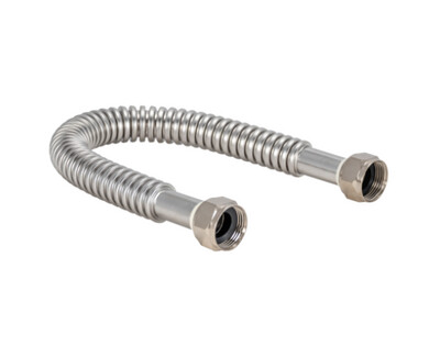 3/4&quot; FIP x 3/4&quot; FIP x 24&quot; SS Water Heater Connector