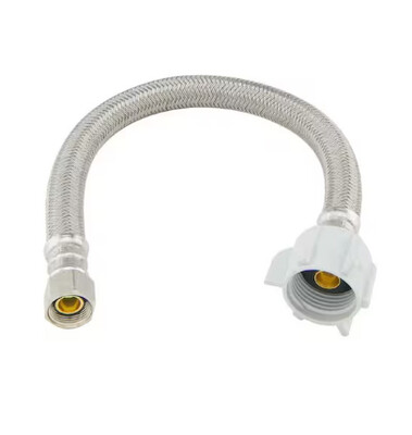 3/8 Compression x 7/8&quot; x 12&quot; Ballcock nut