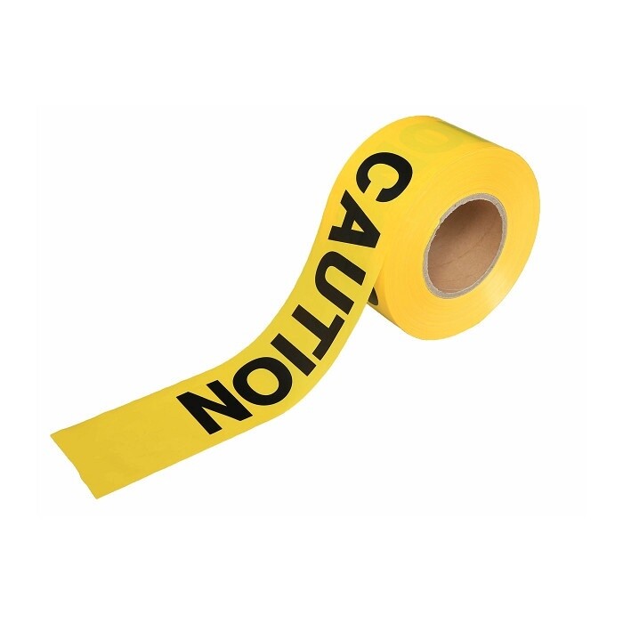 3&quot; x 300&#39; YELLOW CAUTION TAPE