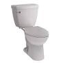 Foundations 2-pc 1.28GPF Single Flush Round Toilet