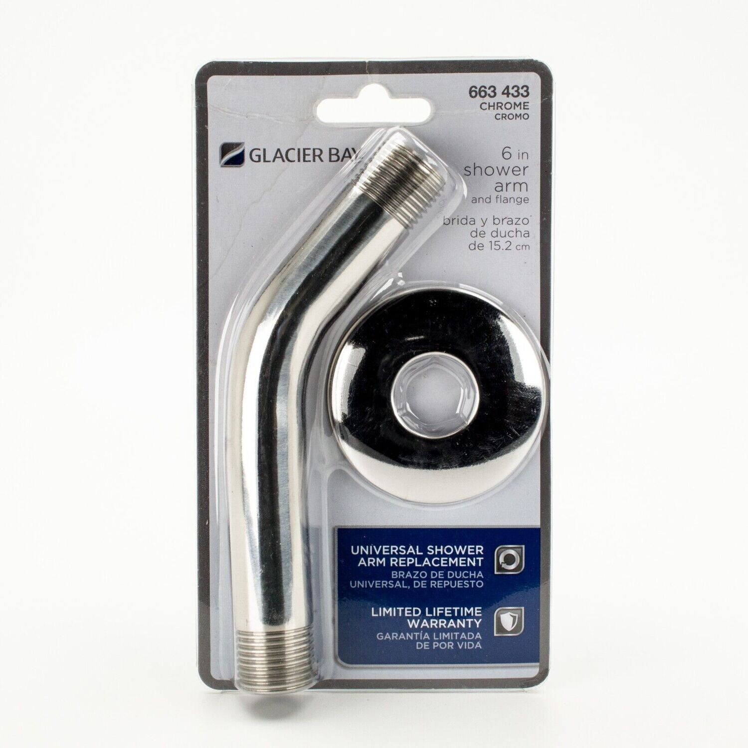KIT SHOWER ARM &amp; FLANGE W/ SCREW