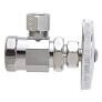 53340NL 1/2&quot;FIP x 7/16&quot; x 1/2&quot; Slip-Joint Chrome Plated Brass