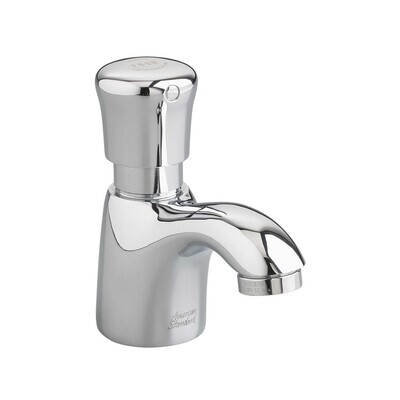 Metering Single-Handle Pillar Tap Bathroom Faucet