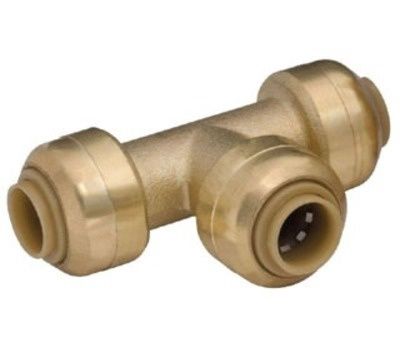 SharkBite Push Brass Tee LF