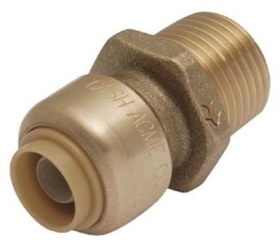 Brass SharkBite Male Adapter LF