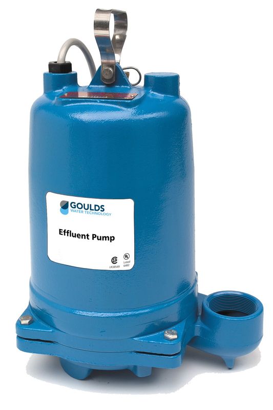 Goulds WE Series 1-1/2HP Cast Iron Effluent Pump