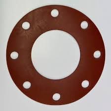 150# Full Face Gasket 1/8&quot; Red Rubber