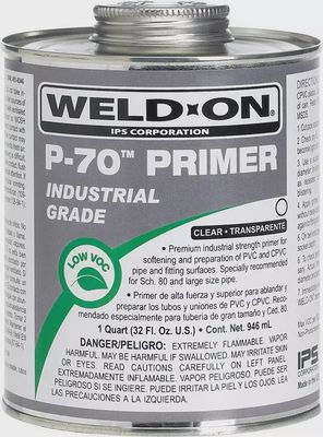WELD ON P-70 CLEAR PVC/CPVC PRIMER