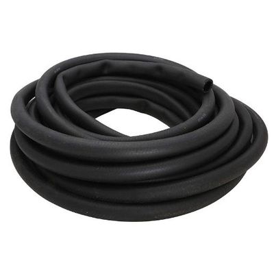 Black Nylon Reinforced Rubber Dishwasher Drain Hose for Hot Water Applications