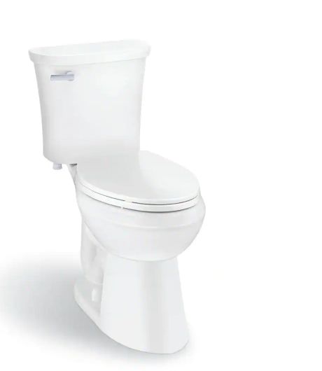 PowerFlush Elongated Toilet 2pc. 1.28GPF Single Flush
