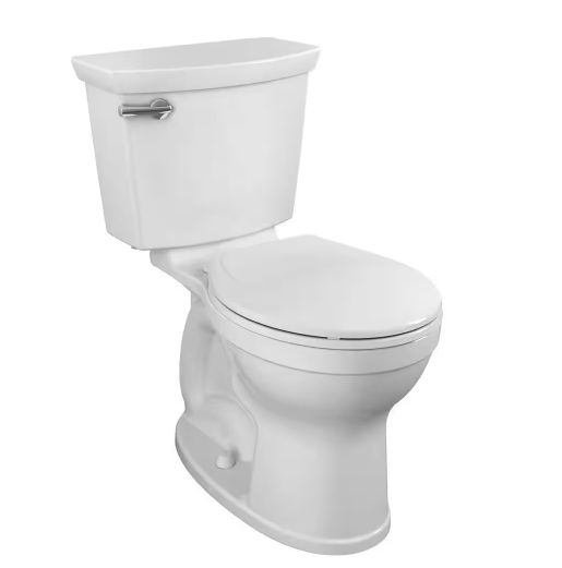 Champion 2pc. 1.28GPF Single Flush Round Chair Toilet with Slow-Close Seat