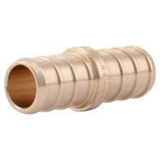 Brass PEX Crimp Coupling