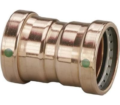 ProPress 3&quot; Copper Coupling with Stop