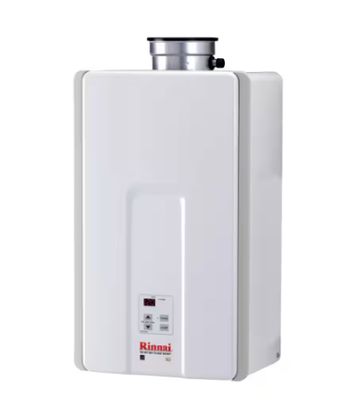 RINNAI High Efficiency 150,000 BTU Natural Gas Interior Tankless Water Heater