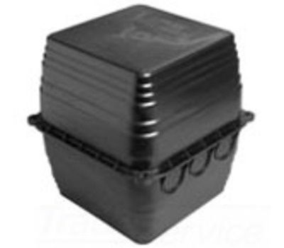 Pair Plastic Heavy-Duty Tub Box