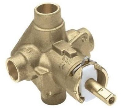 Posi-Temp Pressure-Balancing Valve, 1/2&quot; Sweat Connections