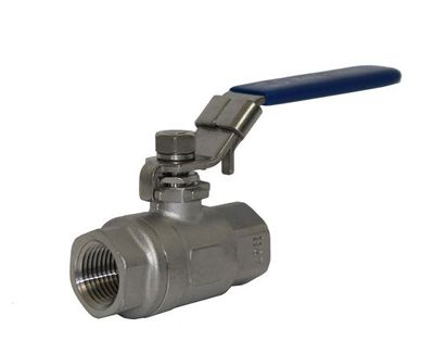 Stainless Steel Full Port Ball Valve w/ Threaded Ends