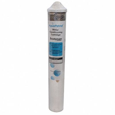 FilterIce Maker Quick Connect Water Filter, 5 micron, 2 gpm, 15,000 gal, 15 in Overall Ht, 3-1/4 in Dia
