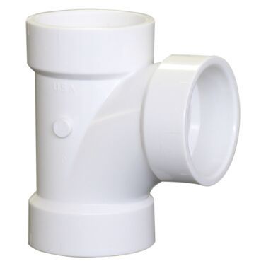 2&quot; PVC DWV  HxHxH SAN TEE