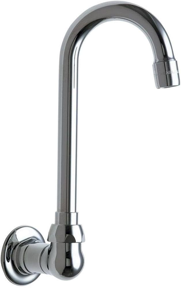 Chicago Faucets 629-E3ABCP Remote Rigid/Swing Gooseneck Spout