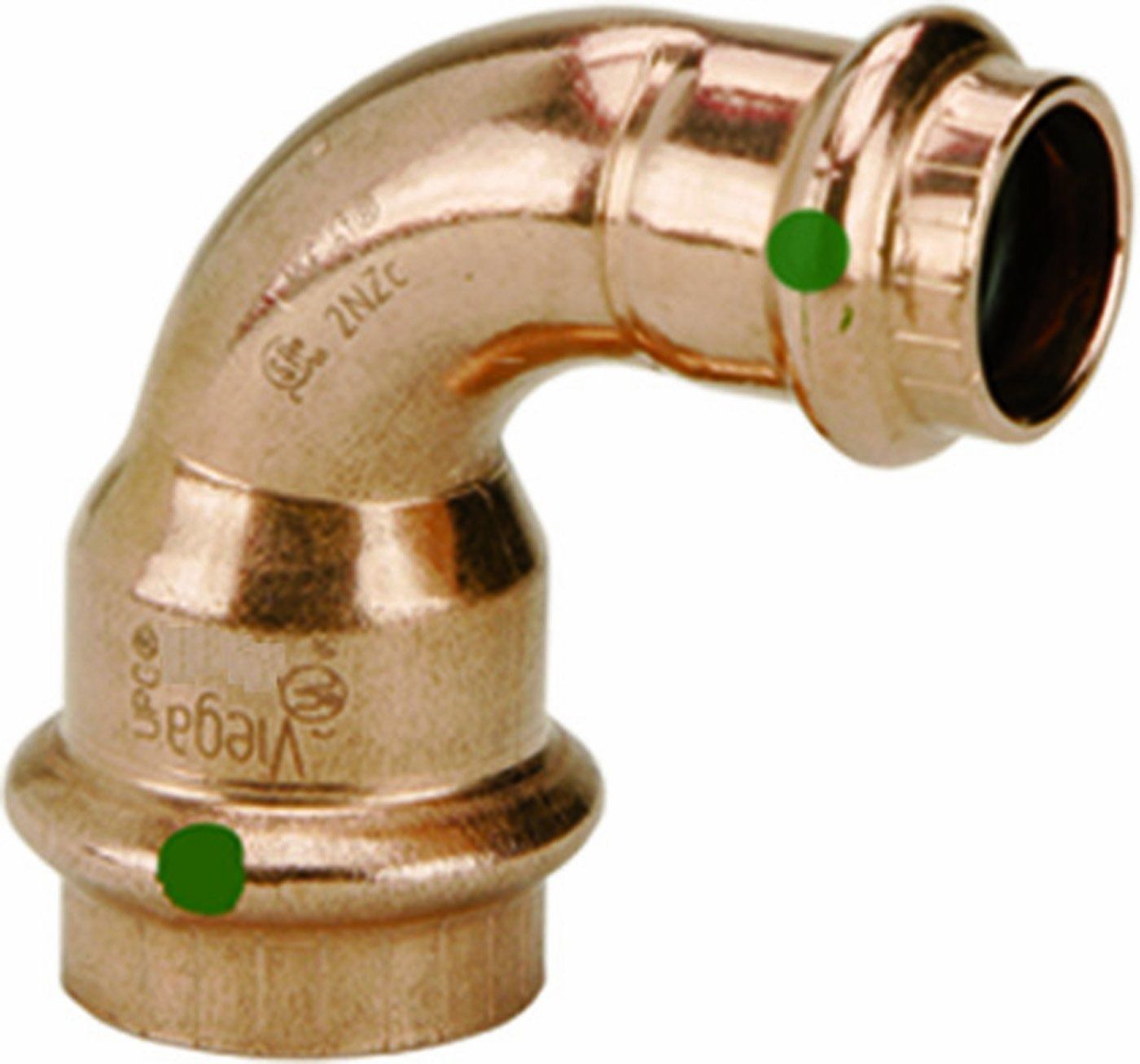 ProPress 3/4 x 1 in. Press Copper 90-Degree Reducing Elbow