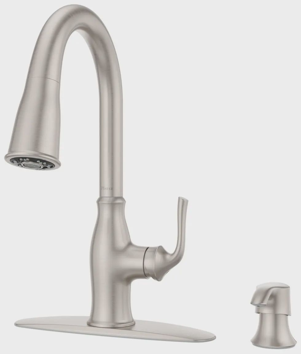 F-529-7RSSRGS 1-Handle Pull-Down Kitchen Faucet