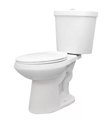 2-pc 1.1GPF/1.6GPF High Efficiency Elongated Toilet