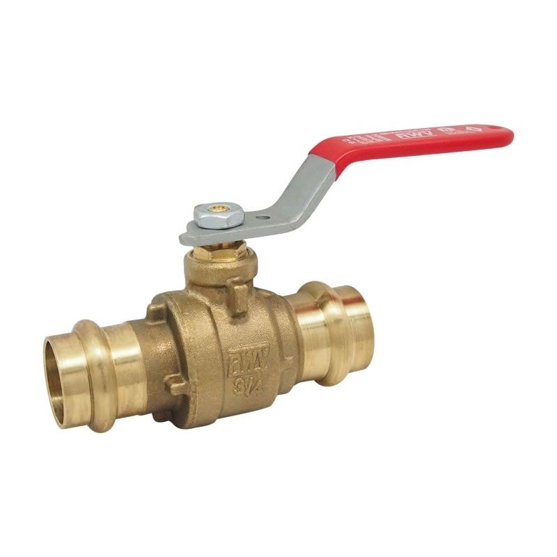 5020AB DZR LF Brass EzPress® Full Port Ball Valve